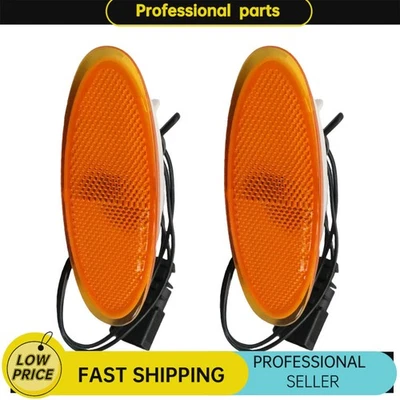 2*Front Bumper Left+Right Side Marker Light for Bentley Continental GT GTC 04-11 - Imagem 1 de 4