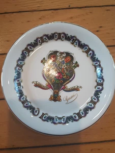 6 GUCCI - FEINES BONE CHINA KLEINE GESCHIRR MIT ETUI - TELLER - 5" DURCHMESSER - NUR US-VERSAND - Bild 1 von 3