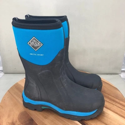 Botas impermeables deportivas The Original Muck Boot Company Arctic para mujer 6,5 azules Foto 1 de 4