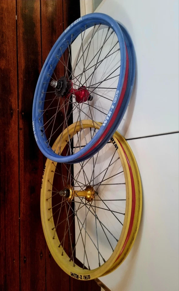 Conjunto de cubos ACS Z Rims BMX Shimano 1981.OG. - Imagem 1 de 4