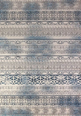 Abstract Transitional 9x12 ft Area Rug Living Room rug - Image 1 of 4