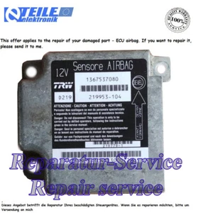 Reparatur von Autoelektronik / Repair of car electronics ECU-airbag Fiat Ducato - Picture 1 of 4