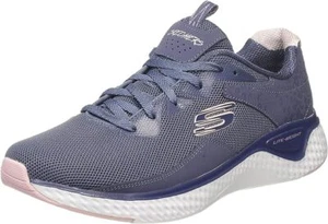 Skechers Women's Stretch Flat Knit Laced Slip Trainers UK Size 3 3327 - Picture 1 of 4