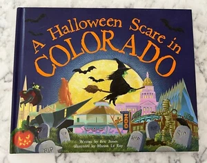 A Halloween Scare in Colorado Hardcover Book By Eric James - Bild 1 von 6