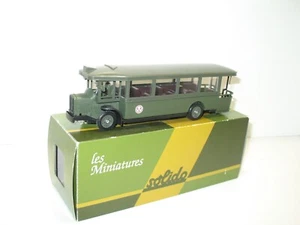 SOLIDO 1X Autobus RENAULT TN6C Modello 1934 Esercito Militare 1940 - Foto 1 di 3
