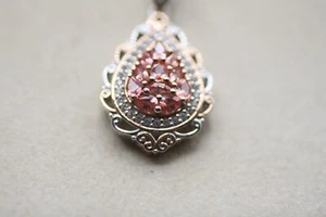 Michael Valitutti  With Pink Sapphire pendant Limited Edition P3 - Picture 1 of 5