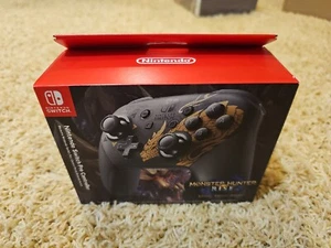 Mando Nintendo Switch Pro Monster Hunter Rise Edition Raro - Imagen 1 de 2