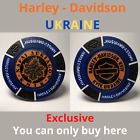 Harley Davidson Poker Chip  Ukraine  Kyiv Hd  Exclusive For Your Collection Rare