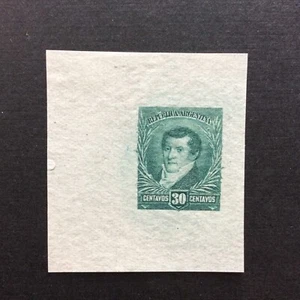BroadviewStamps Argentina colour PROOF on India paper. MVLH. - Bild 1 von 2