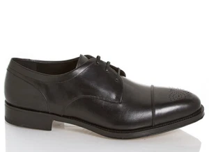 Oxford nuove Salvatore Ferragamo Primo in pelle di vitello (taglia 8,5 EE) - $995,00! - Foto 1 di 4