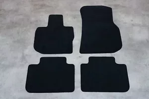 JUEGO ALFOMBRILLAS BMW X3 G01 X4 G02 ORIGINAL TERCIOPELO NEGRO LHD LL 7445684 - Picture 1 of 11