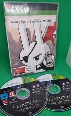 Middle Earth Shadow Of Mordor XBOX 360 PAL, 2 Disc Set - Image 1 of 3