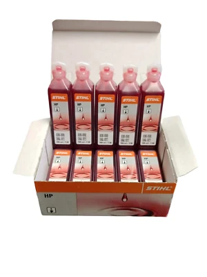 Olio miscela STIHL HP per motosega decespugliatore soffiatore 10pz da 100 ml - Immagine 1 di 3