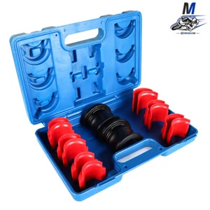 Fork Seal Driver Tool Kit Fit For 35 36 37 38 39 40mm-50mm Motorcycle Bike US - Foto 1 di 10
