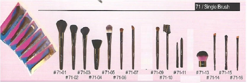 Pacote de pincéis individuais CAMEO Makeup Beauty 14 peças - Imagem 1 de 1