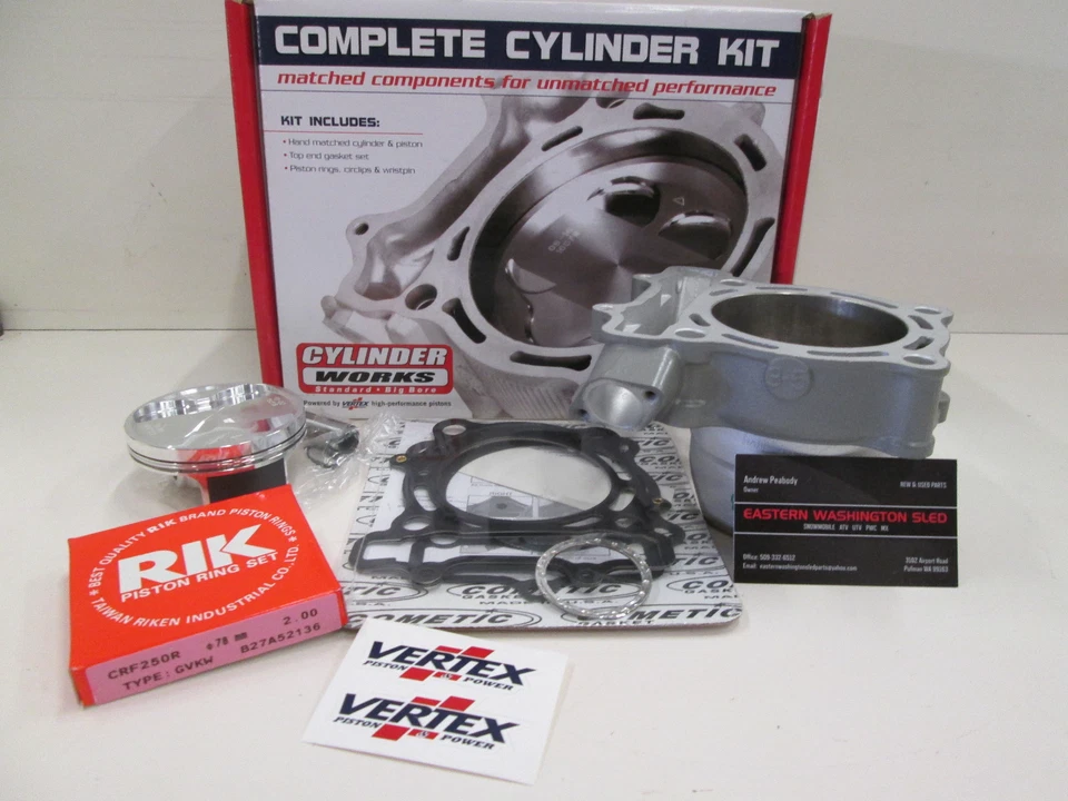 Kit de cilindro de gran diámetro Suzuki RM-Z 250F Cylinder Works +3 mm 2004-2006 Foto 1 de 1