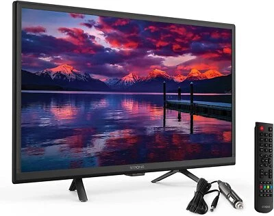 Strong SRT 24HE 4023 24 Zoll Fernseher DVB-T2 HD, Triple-Tuner 12 Volt Anschlus - Bild 1 von 4