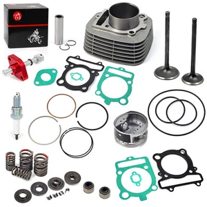 Cylinder Piston Top End Kit & Intake Exhaust Valve for Yamaha Raptor 350 2004-13 - Picture 1 of 12