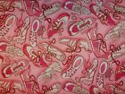 Robert Kaufman  "Cute to Boot" Tennis Shoes Cotton Quilting Fabric - 44" Wide