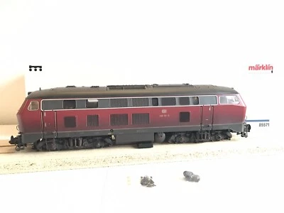 Märklin Diesellok Spur 1 BR 218 Artikelnummer 85571 gealtert digital Sound OVP - Bild 1 von 4