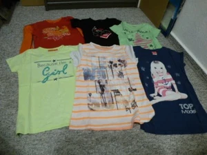 Kleiderpaket Gr. 140 Mädchen 5 T-Shirts, 1 Shirt #234 - Bild 1 von 1