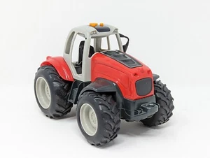 Adventure Time Boley Large Farm Tractor Lights & Sounds Work Red & Gray - Picture 1 of 8