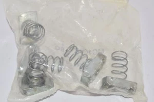 Menge 5 NEU McMaster-Carr MC1008 EG 3/8" - 16 Spannmuttern mit Federn - Bild 1 von 2