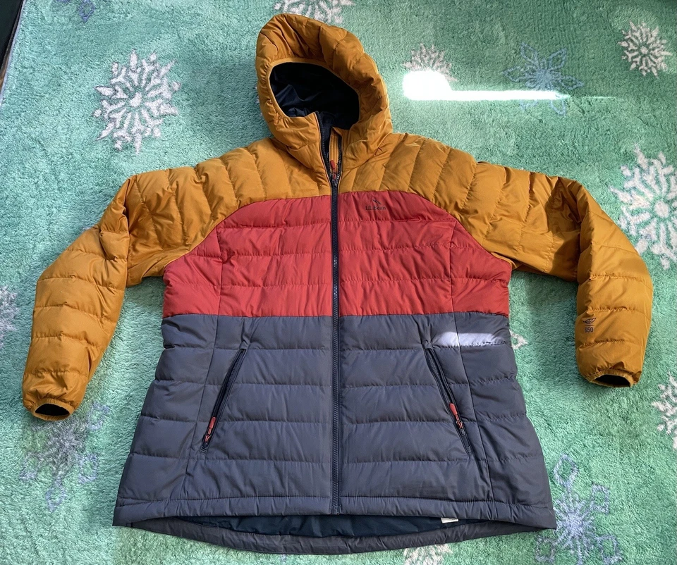 L.L. Bean Women’s 1X Plus Down Hooded Jacket - Image 1 of 4