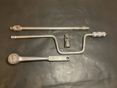 Vintage Crescent 1/2" Drive Lot LS11, LS70, LS16 & LS18 - Image 1 of 4