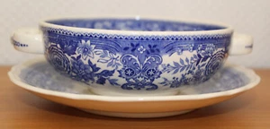 Burgenland Blau 1 Suppentasse + Untertasse Villeroy & Boch - Bild 1 von 2