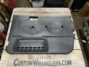 Jeep TJ Lj Wrangler Passenger Side Door Panel Dk Slate Grey 2003 2004 2005 2006 - Picture 1 of 8