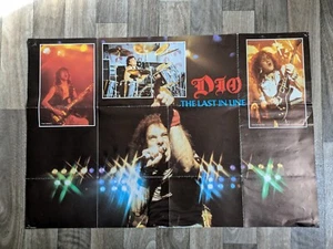 Original DIO - The Last In Line Promo Shop Poster 1984 - Picture 1 of 14