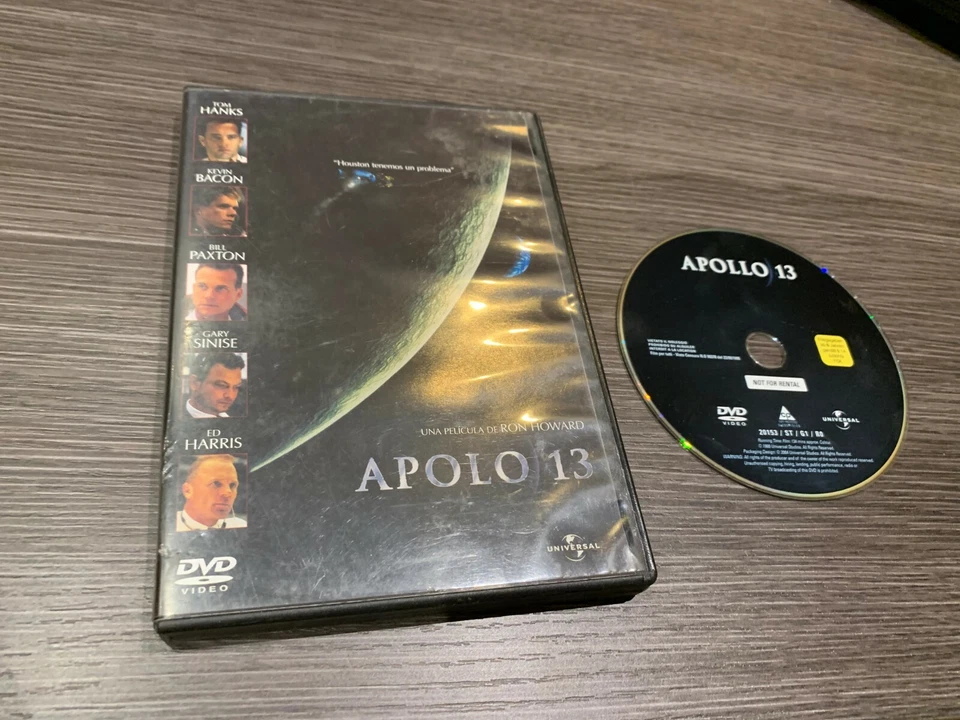 Apollo 13 DVD Tom Hanks Kevin Bacon Bill Paxton Ed Harris Gary Sinise - Image 1 of 1