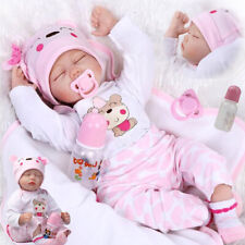 AU Xmas Realistic Reborn Baby Doll Silicone Handmade Newborn Doll Lifelike Gifts