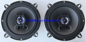Pair 5 1/4" Quality Coaxial 2-Way Car Audio Stereo Radio Replacement Speakers - Picture 1 of 8