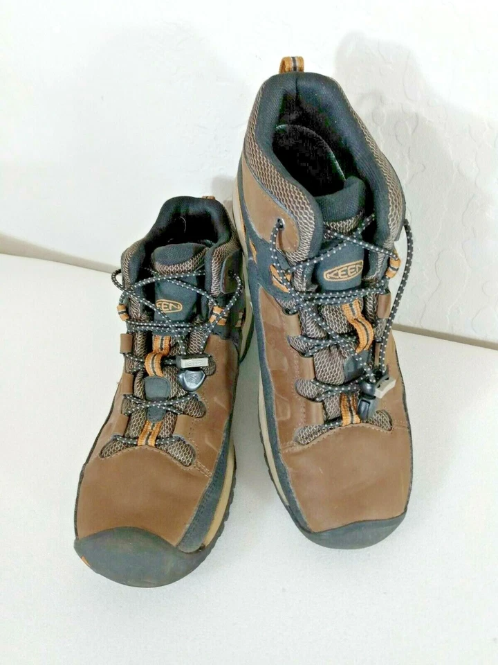 Туристические ботинки Keen Youth унисекс размер США 6 Targhee Mid цвет Dark Earth/Golden Brown 101983 - Изображение 1 из 4