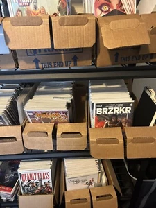 $100 MYSTERY BOOK LONG BOX Marvel, DC, Boom! Indie 25-45 Books Variants, #1 - Picture 1 of 4