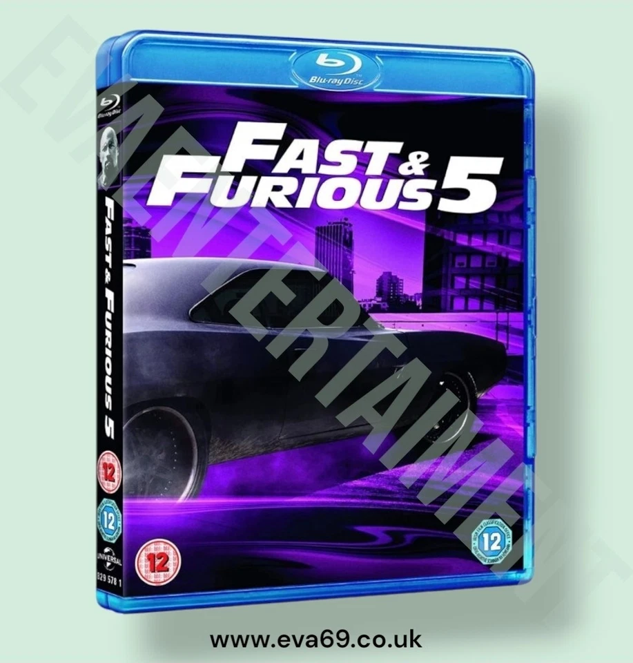 Fast & Furious 5 blu ray Run time 130 min approx Brand new foil P&P Free - Image 1 of 1