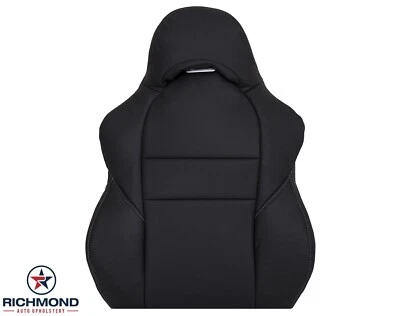 For 2005-2006 Acura RSX Type-S -Driver Side Lean Back Leather Seat Cover Black - Image 1 of 4