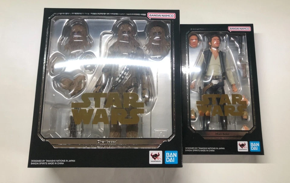 BANDAI SPIRITS S.H.Figuarts Star Wars Chewbacca Classic Ver. A Hope Figure