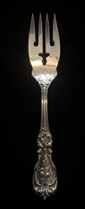 REED & BARTON FRANCIS I 1ST STERLING SILVER SALAD FORK 6 1/8" NO MONO, OLD MARK - Picture 1 of 8