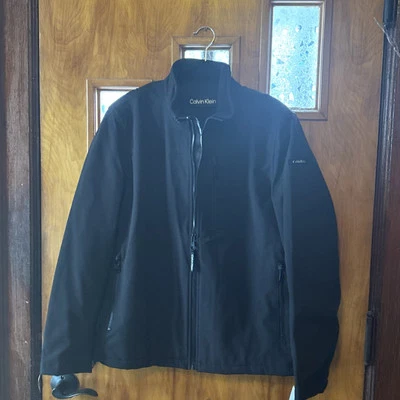 Calvin Klein Men's Sherpa Lined Jacket Long Sleeve Full Zip Soft Shell MSRP $175 - Image 1 of 4