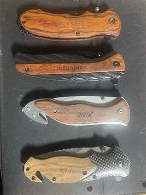 Lote de 4 navajas de bolsillo tácticas Foto 1 de 3