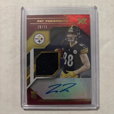 2021 Panini XR Pat Freiermuth RPA #RSA-PFR /75 - Steelers - Image 1 of 2