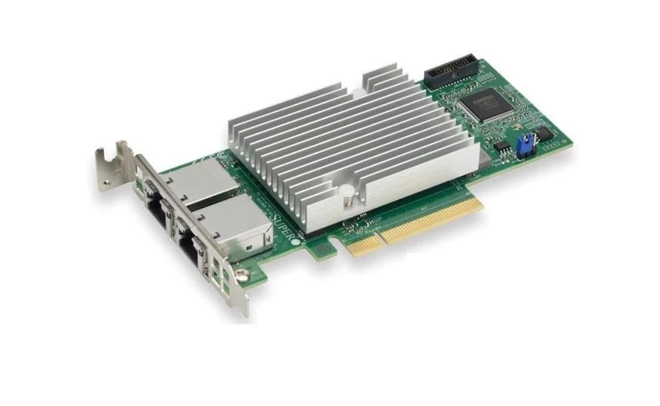 Super Micro 2-Ports 10GbE PCI-E 3.0 x8 Server Controller AOC-STG-B2T - Image 1 of 1