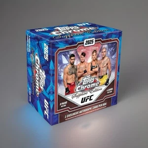 NUEVO SELLADO 2025 Topps Cromo UFC - Edición Zafiro - Hobby Box - - Imagen 1 de 3