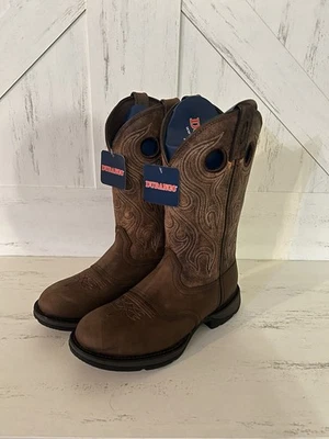BOTA WESTERN CON SILLÍN MARRÓN REBEL BY DURANGO® - DB5474 TALLA 7EE Foto 1 de 4