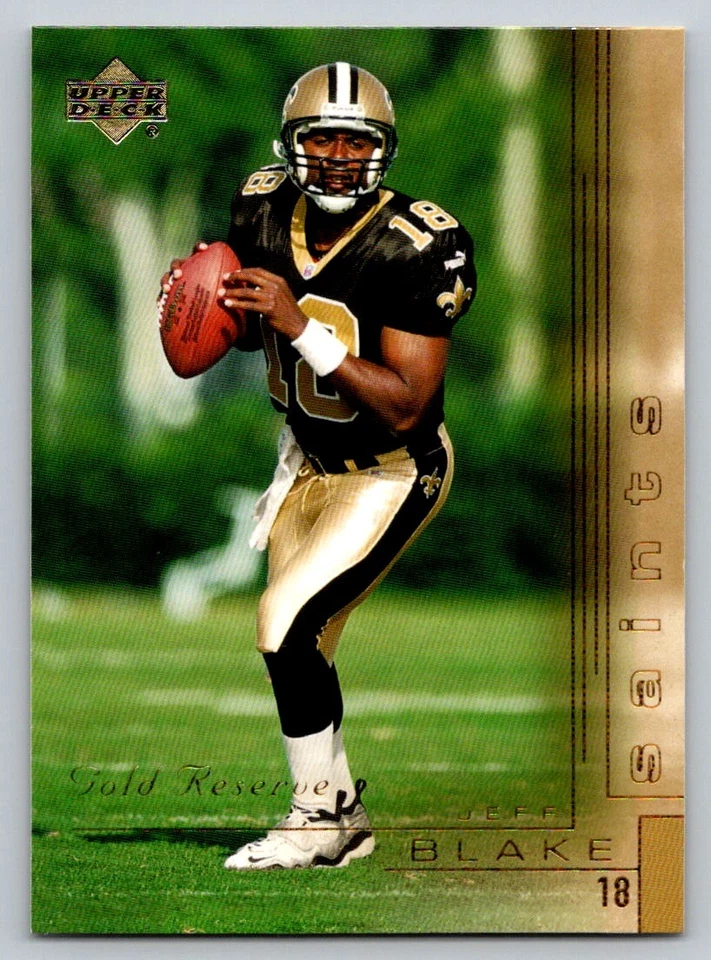 2000 Upper Deck Gold Reserve #102 Jeff Blake - Image 1 of 2