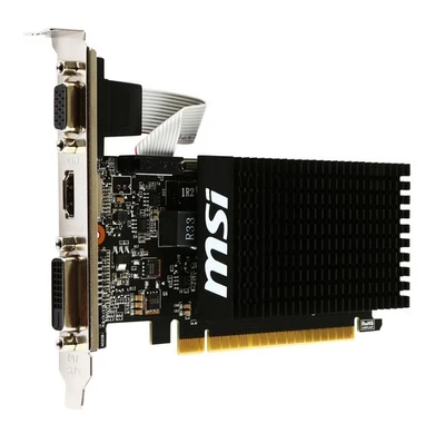 MSI Gt 710 Grafico Card 2GB DDR3 Pcie 2.0 x16 Low-Profile - Immagine 1 di 4