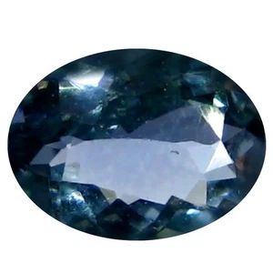 Piedra preciosa de tanzanita violeta azulada 0,71 quilates AAA excepcional forma ovalada (7 x 5 mm) - Imagen 1 de 1